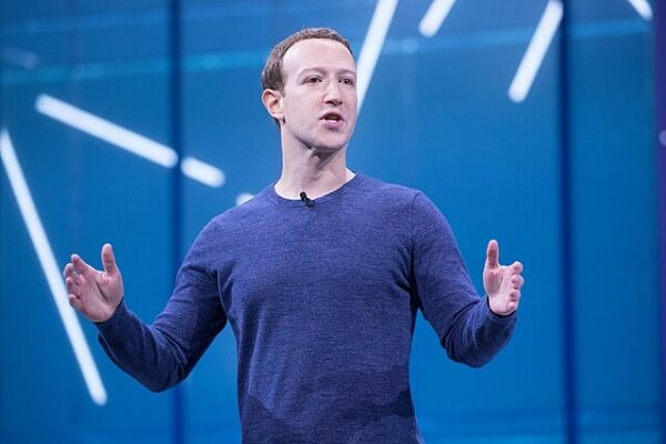 Mark Zuckerberg speaking at F8 2018 Keynote (Photo by Anthony Quintano / CC BY 2.0) — relates to Meta’s $375M New Mexico fine over child safety