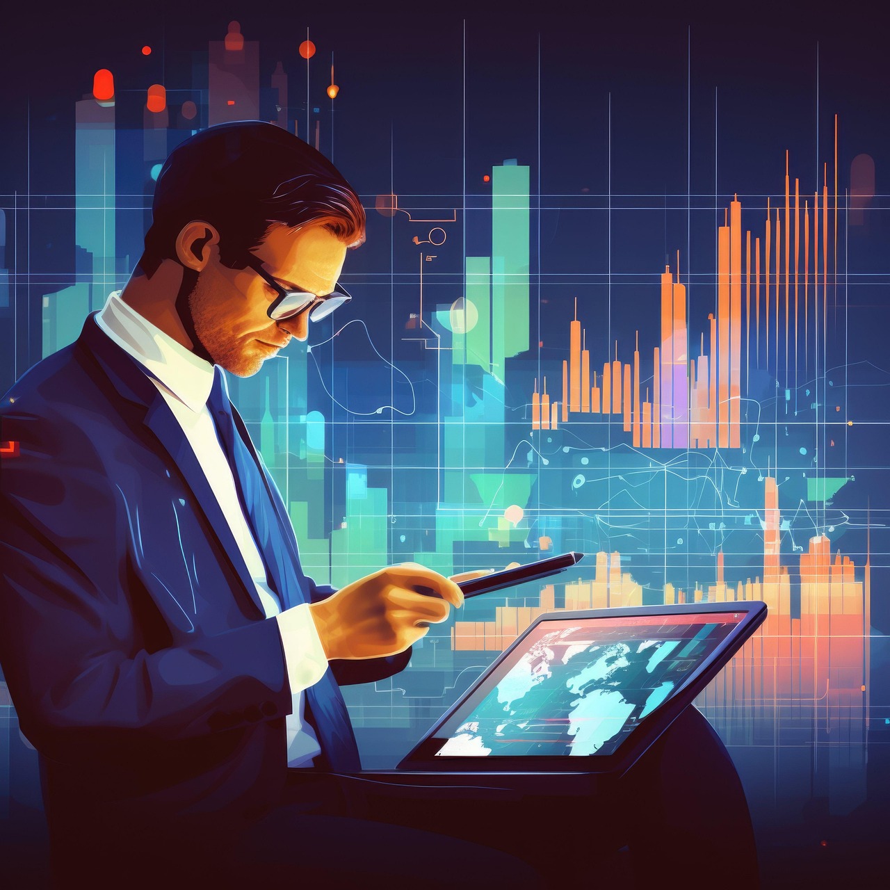 Beginner investing guide 2026 showing stocks, ETFs, and crypto icons