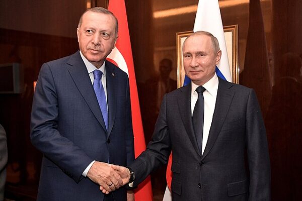 Vladimir Putin speaking amid rising tensions after Russia issues bomb threat to UK locations including London by bdesk.news