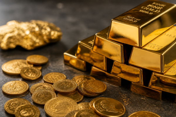 Gold investment during inflation and economic uncertainty with gold bars and coins representing safe haven assets in 2026 | bdesk.news