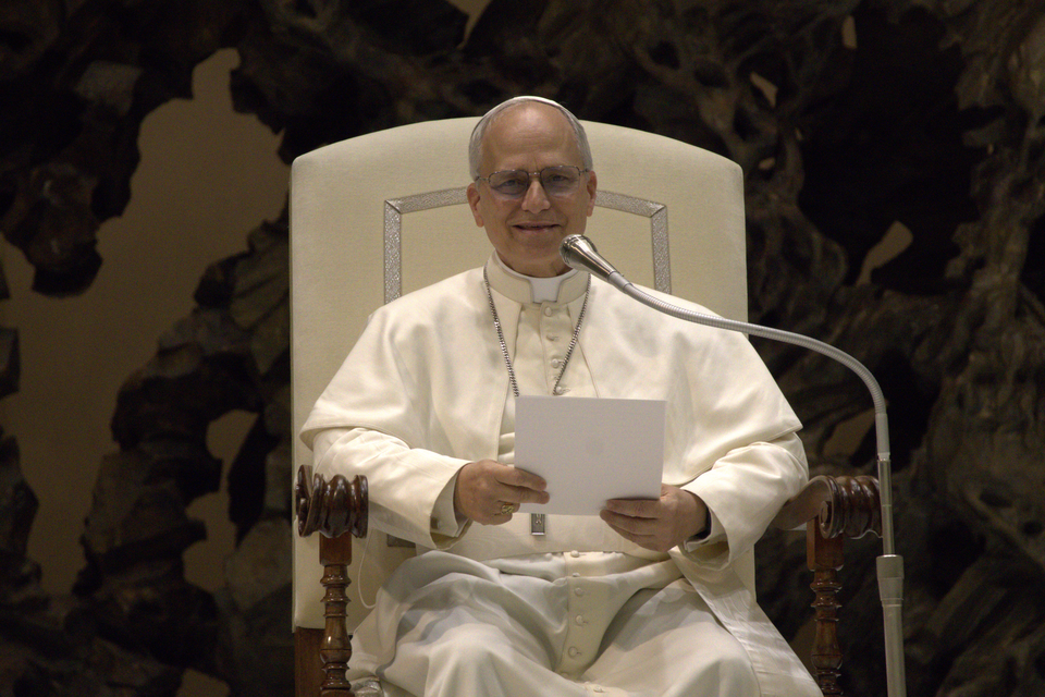 Pope Leo XIV speaking at Sapienza University of Rome, May 2026 - bdesk.news